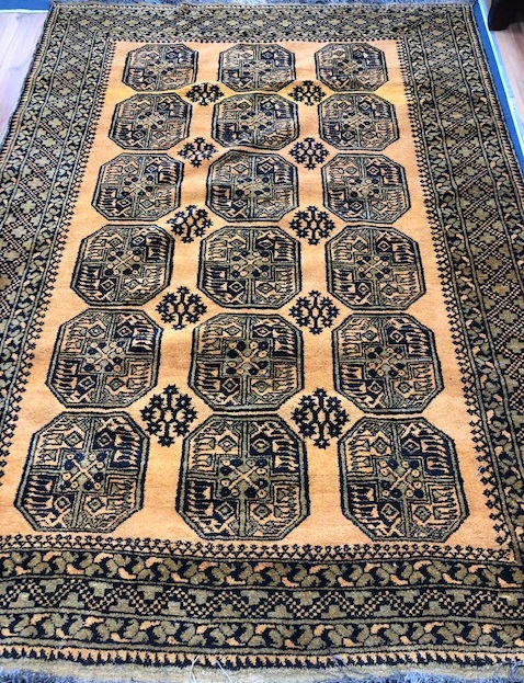 An Afghan small carpet 290 x 200cm
